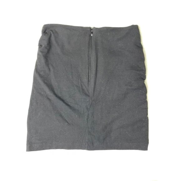 H&M Black & White Metallic Embroidered Aztec Geometric Mini Skirt - Size XS - Picture 2 of 9